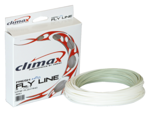 Climax Fly Line Flyfishing X-Act, Verpackung und Schnur