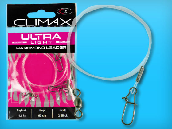 Climax Ultra Hard Mono Leader 2-Pack, Leader Materials